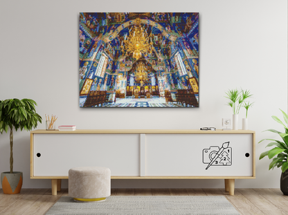 Diamond Painting - Sihastria. Klosteret, Rumænien