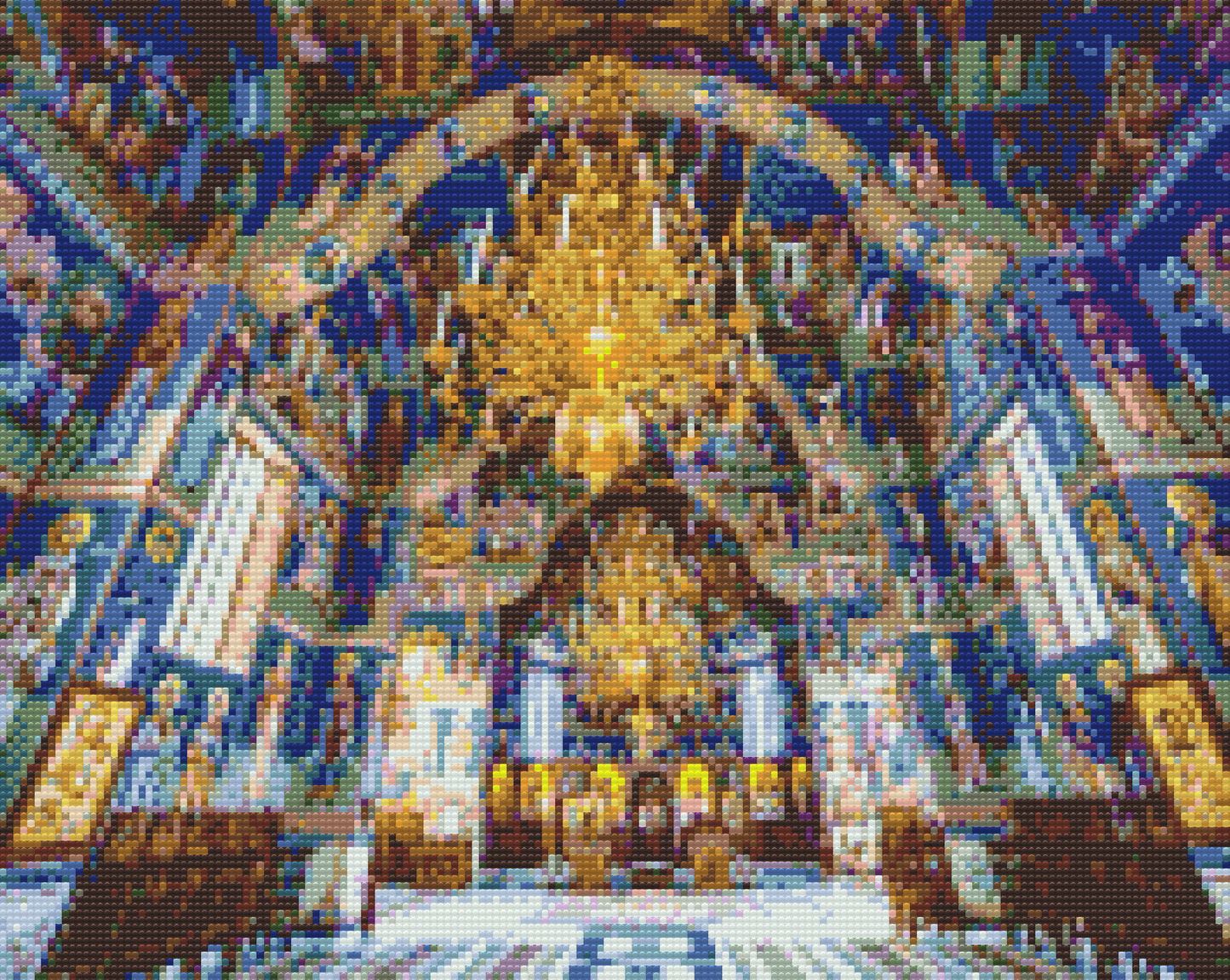 Diamond Painting - Sihastria. Klosteret, Rumænien