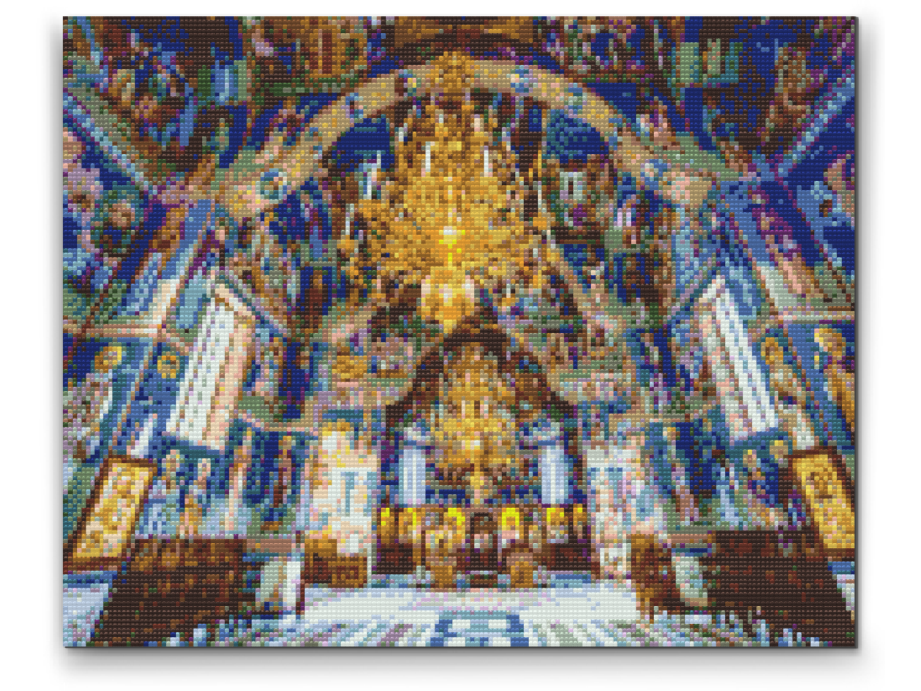 Diamond Painting - Sihastria. Klosteret, Rumænien
