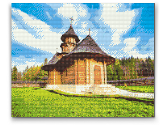 Diamond Painting - Sihastria. Kloster, Rumænien 2