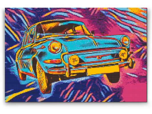 Diamond Painting - Škoda 1000