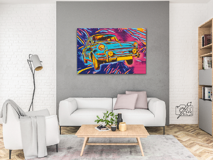 Diamond Painting - Škoda 1000