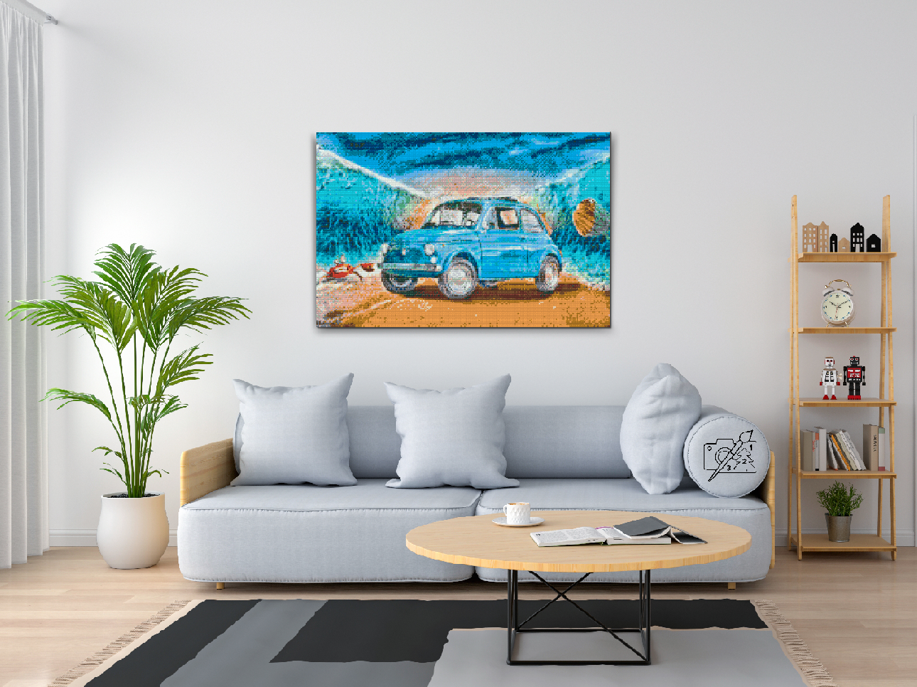 Diamond Painting - Fiat 500
