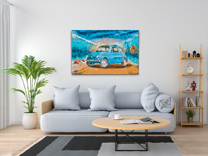 Diamond Painting - Fiat 500