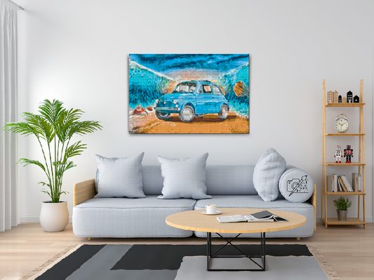 Diamond Painting - Fiat 500
