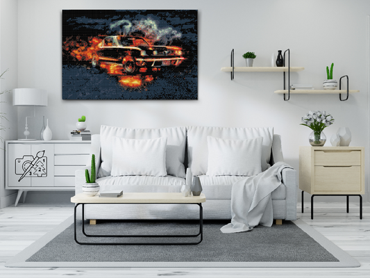 Diamond Painting - Mustang