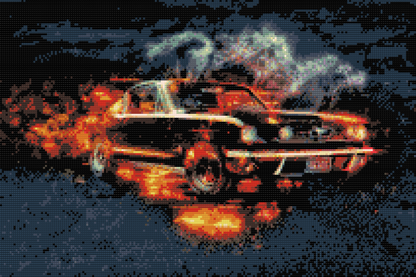 Diamond Painting - Mustang