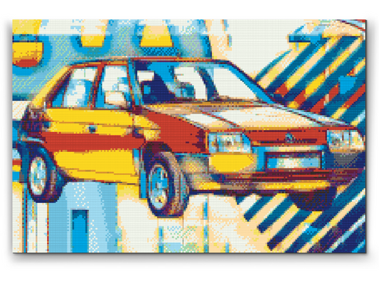 Diamond Painting - Škoda Favorit