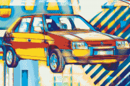 Diamond Painting - Škoda Favorit