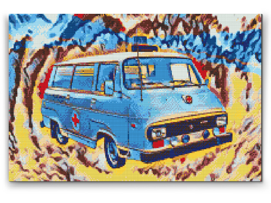 Diamond Painting - Škoda 1203