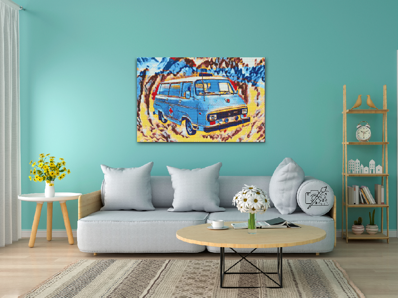 Diamond Painting - Škoda 1203