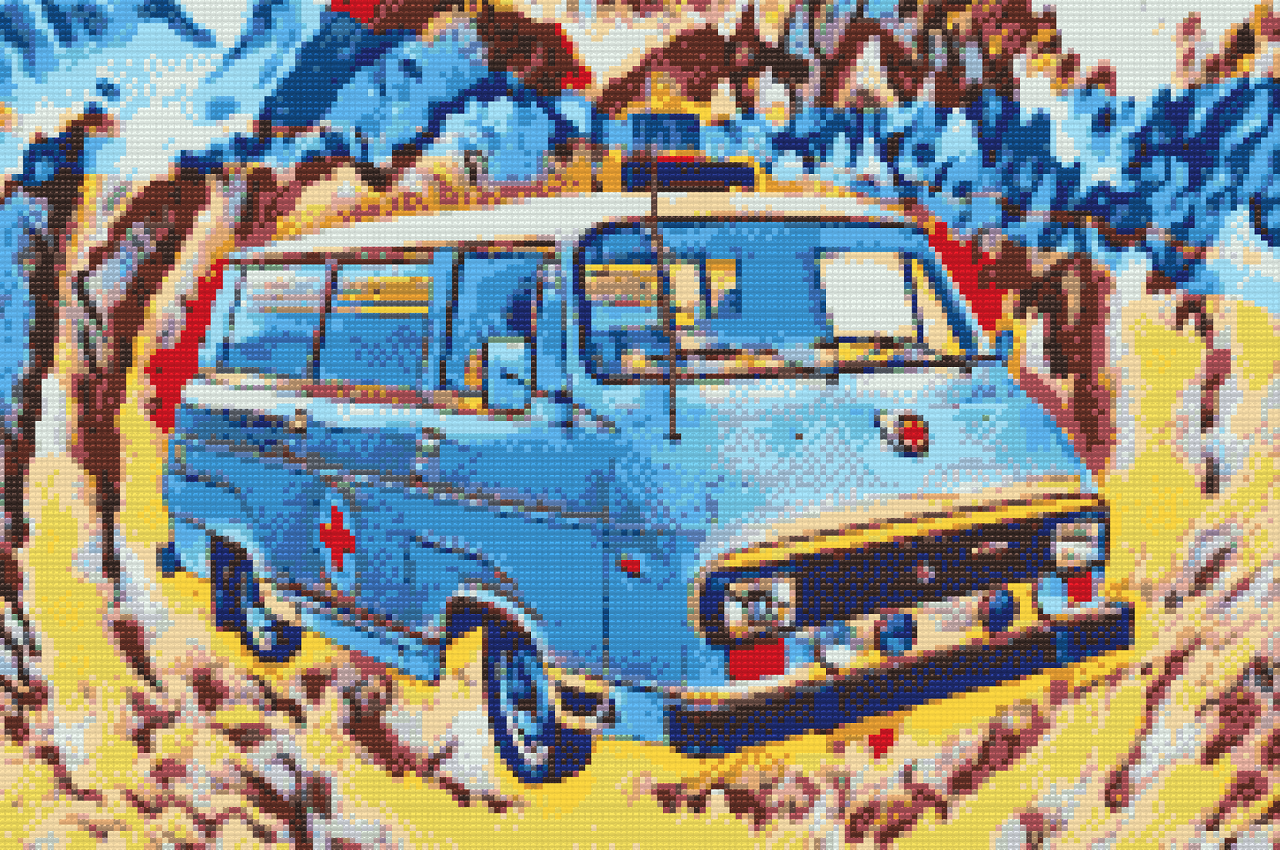 Diamond Painting - Škoda 1203