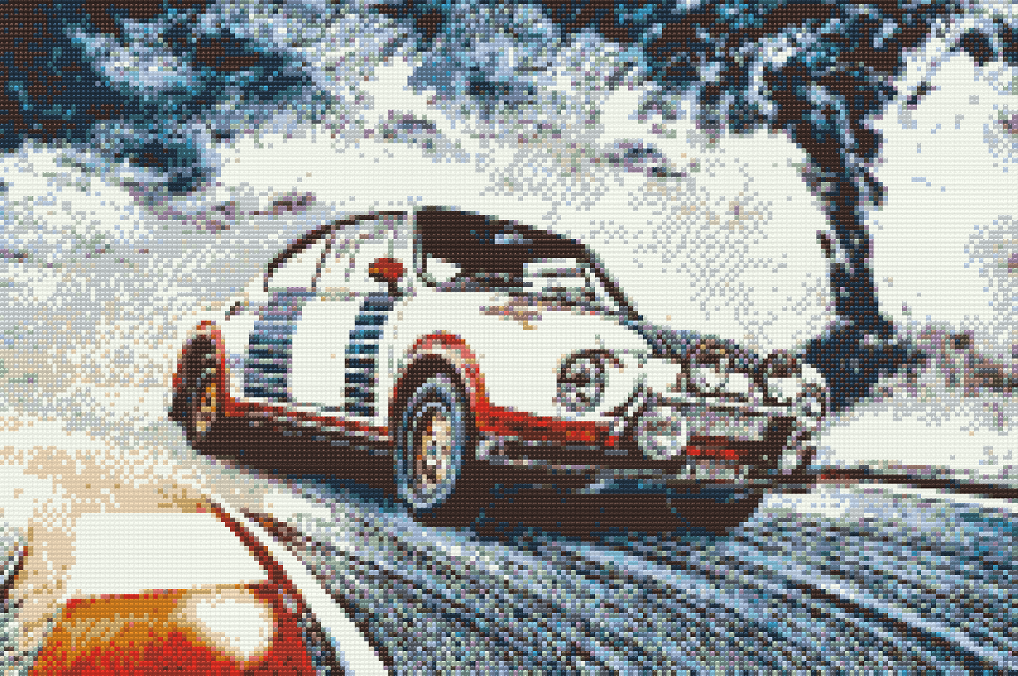 Diamond Painting - Škoda 130
