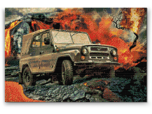 Diamond Painting - UAZ