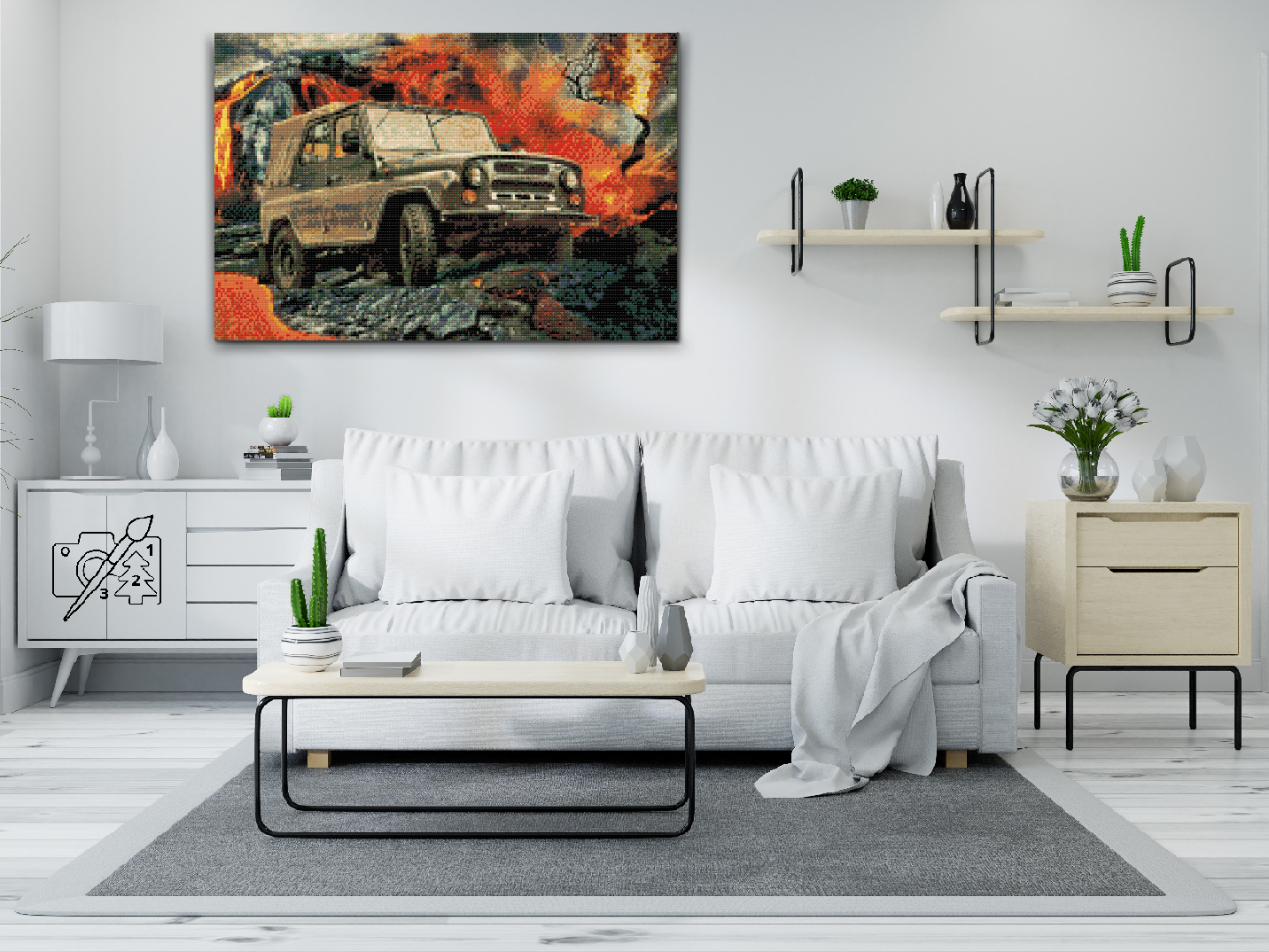 Diamond Painting - UAZ
