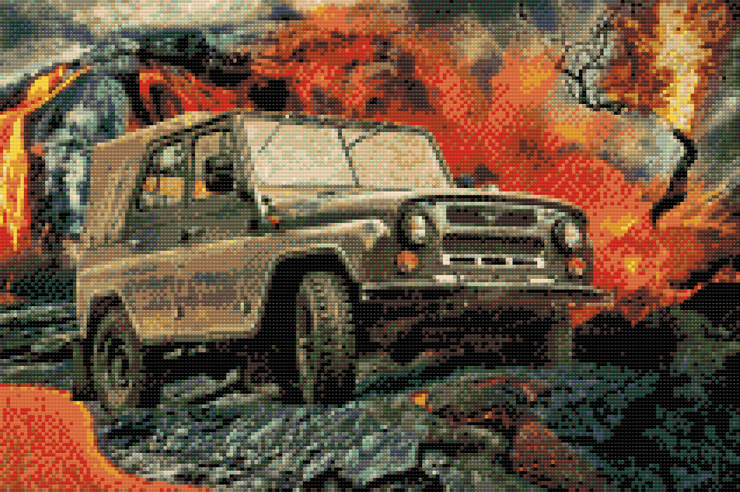 Diamond Painting - UAZ