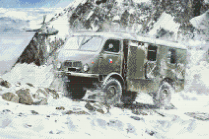 Diamond Painting - Tatra 805