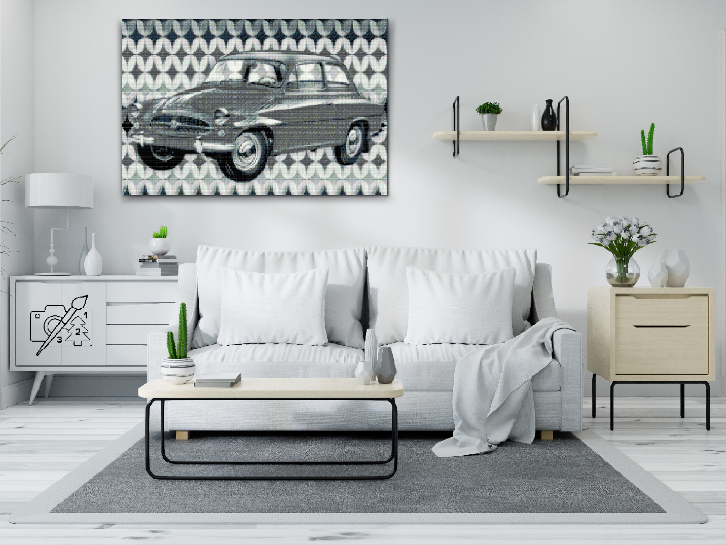 Diamond Painting - Škoda Octavia