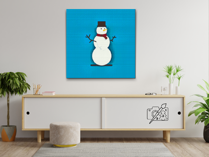 Diamond Painting - Forladt snemand