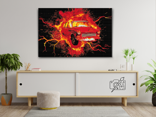Diamond Painting - Trabant