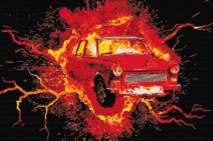 Diamond Painting - Trabant