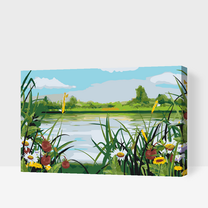 Paint by Numbers - Sommerhave