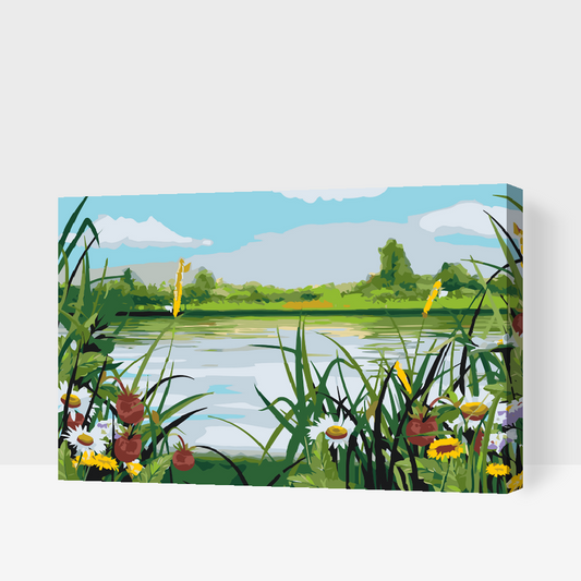 Paint by Numbers - Sommerhave