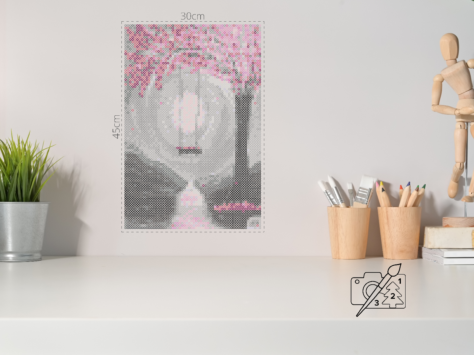Perleplader - Pink Tree