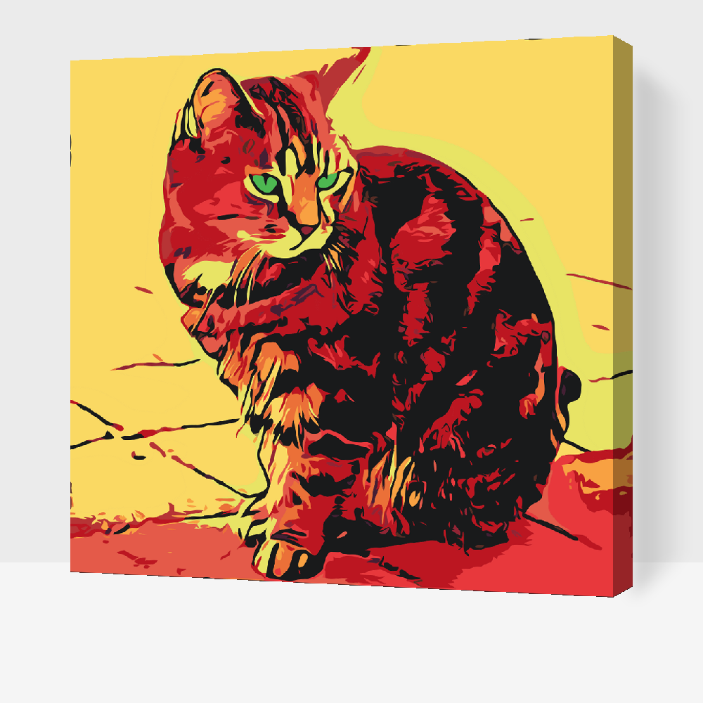 Paint by Numbers - Grønne Øjne