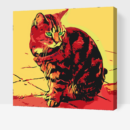 Paint by Numbers - Grønne Øjne