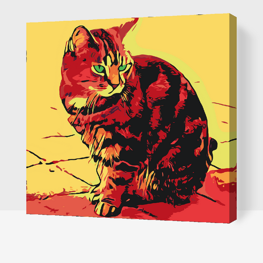 Paint by Numbers - Grønne Øjne