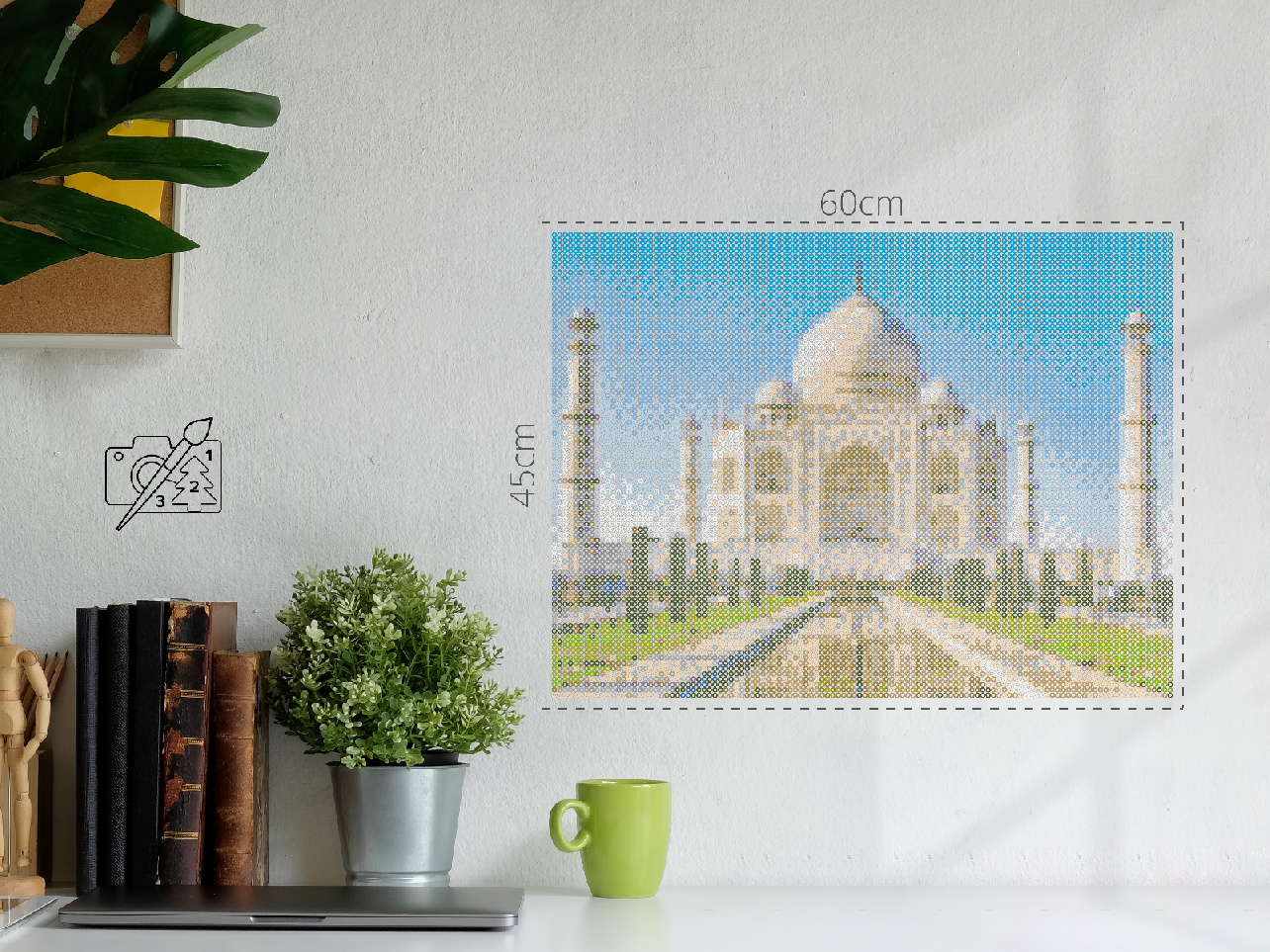 Perleplader - Taj Mahal