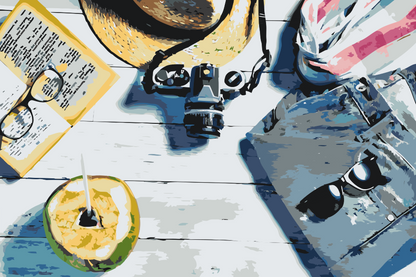 Paint by Numbers - Sommerferie