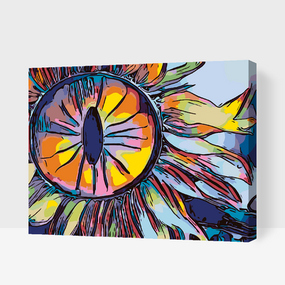 Paint by Numbers - Solsikkeøje
