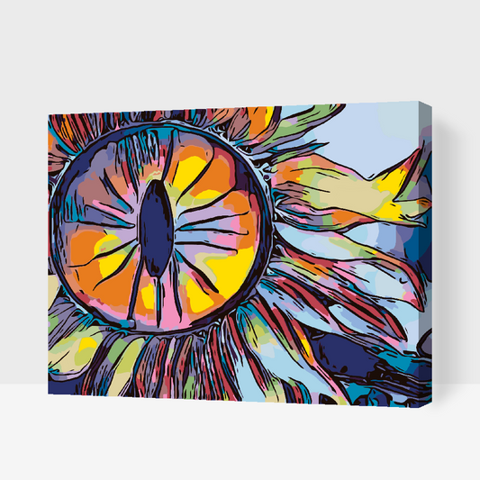 Paint by Numbers - Solsikkeøje