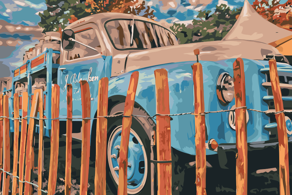 Paint by Numbers - Volvo Truck