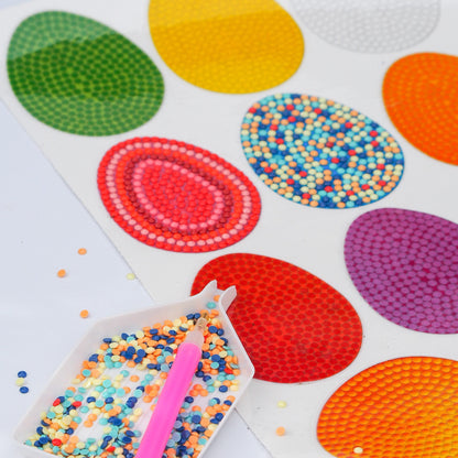 Diamond Painting Sticker -  Blinde Æg