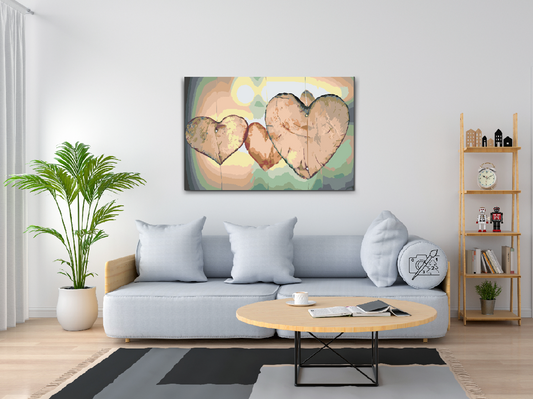 Paint by Numbers - Hjerter