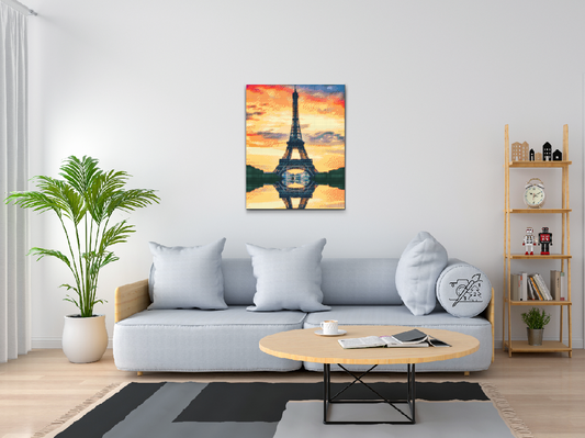 Diamond Painting - Eiffeltårnet