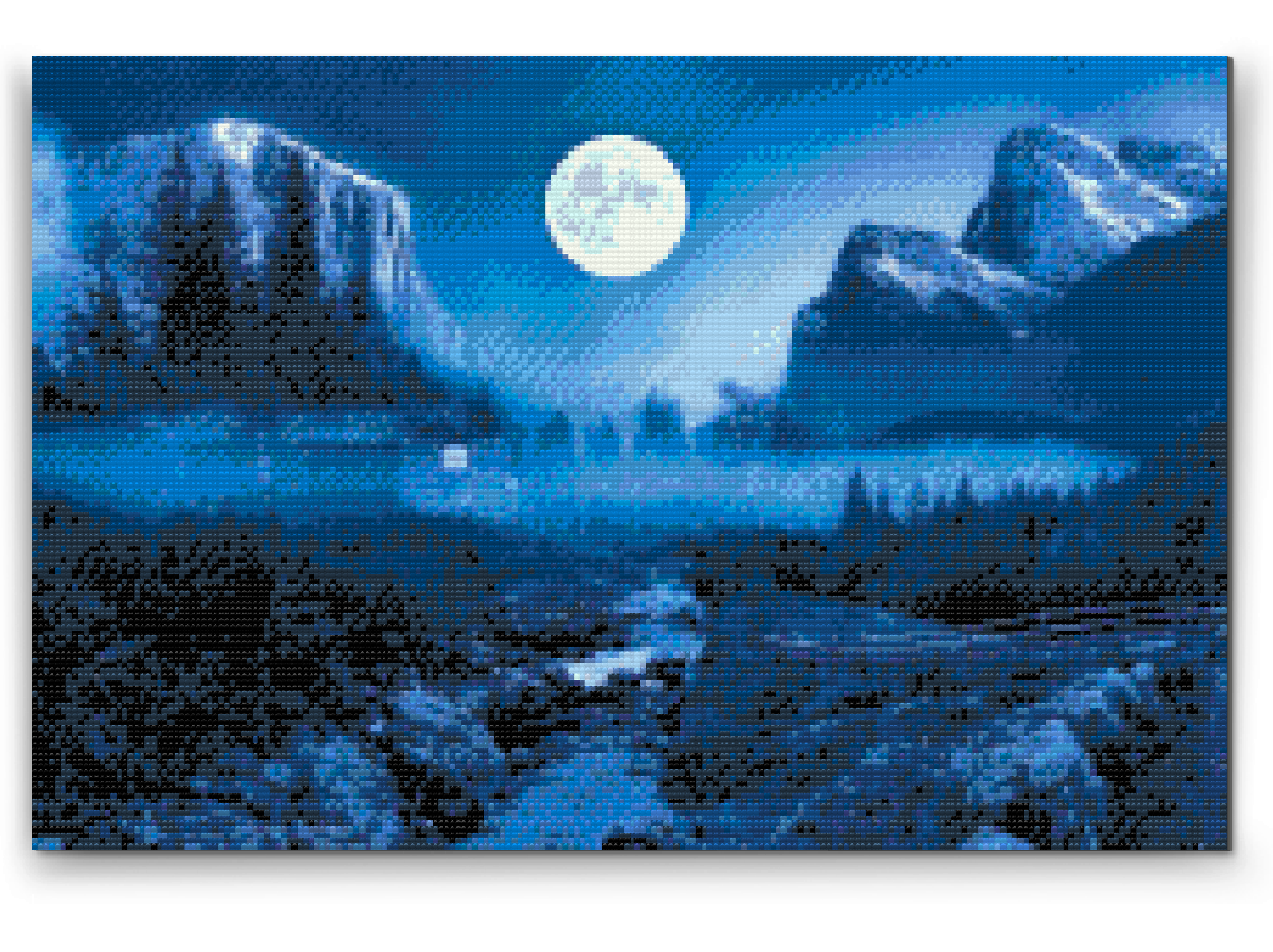 Diamond Painting - Fuldmåne