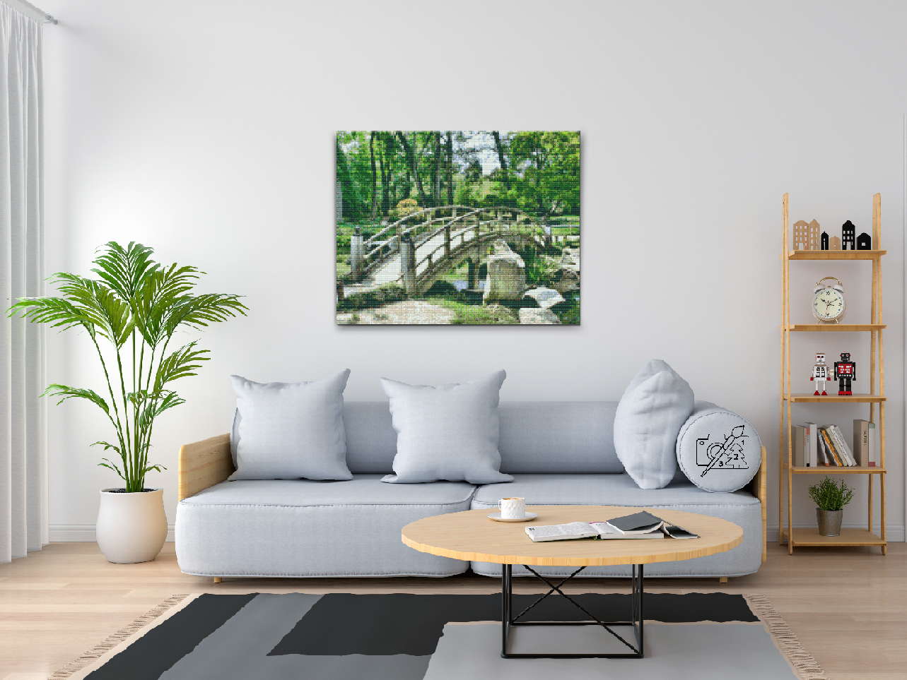 Diamond Painting - Broen i haven