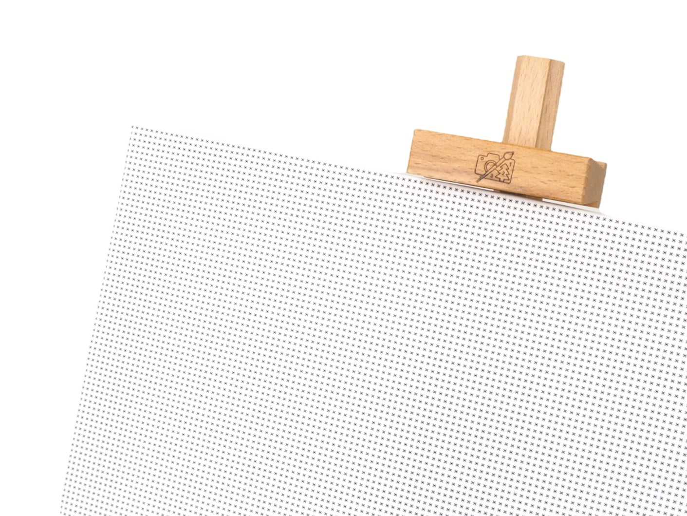 Tilbehør - Tomt lærred med grid til Diamond Painting