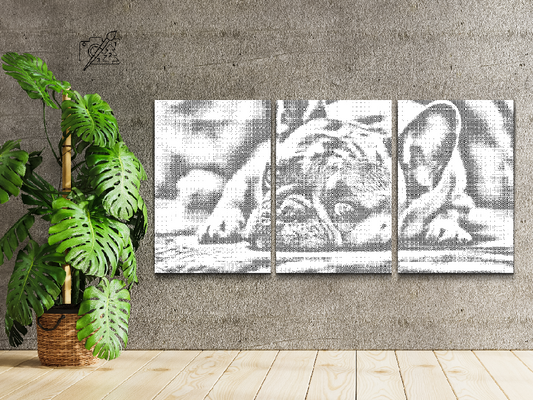 Bedårende Bulldog (sæt af 3)