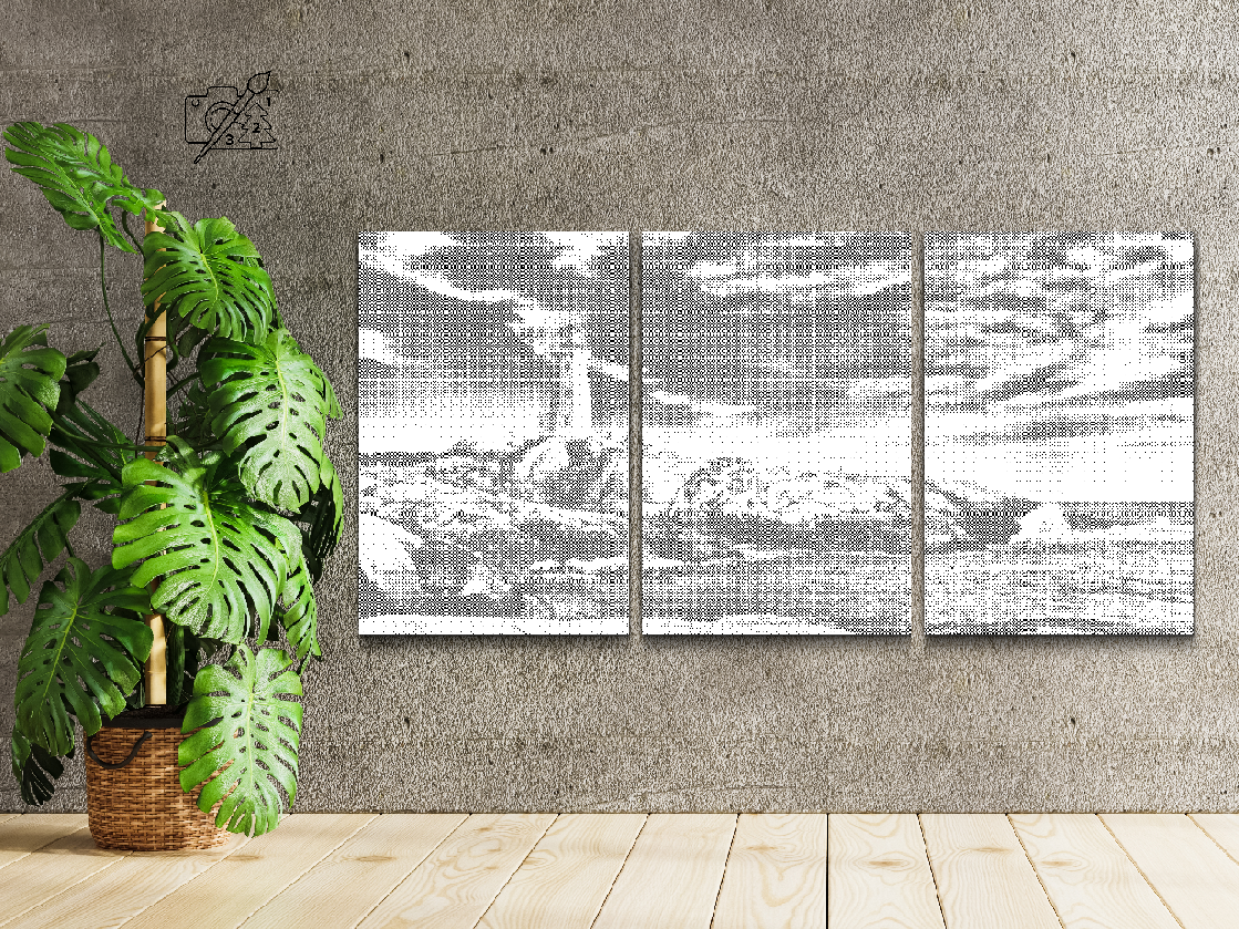 Fyrtårn ved Kysten (sæt af 3)