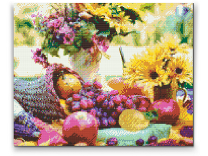 Diamond Painting - Blomster med frugter
