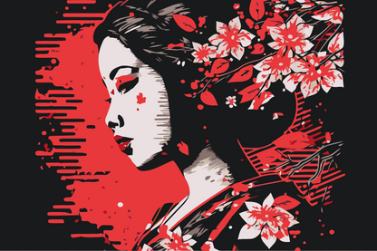 Paint by Numbers - Geisha