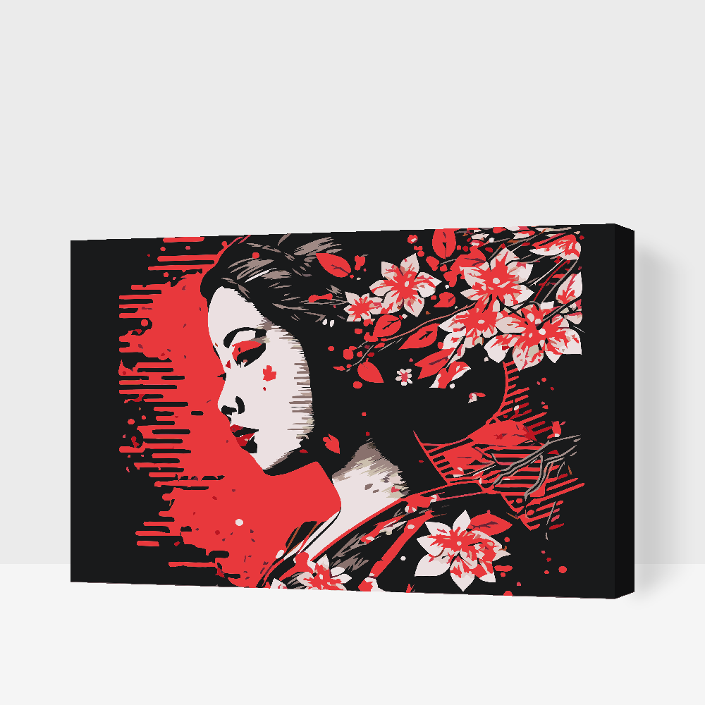 Paint by Numbers - Geisha