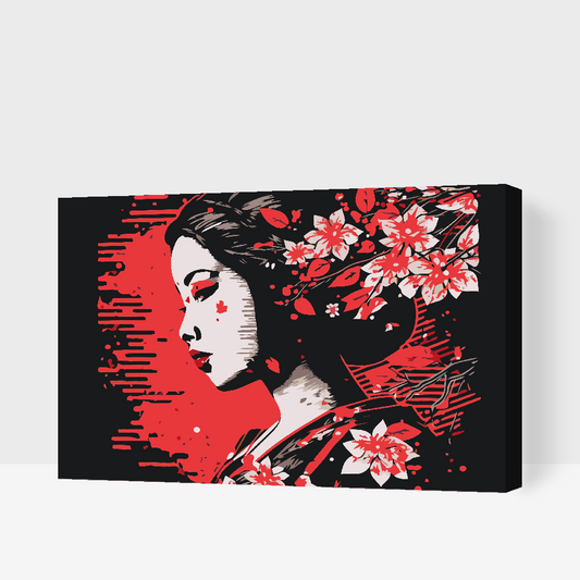 Paint by Numbers - Geisha