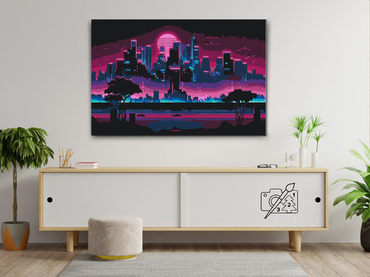 Paint by Numbers - Night City