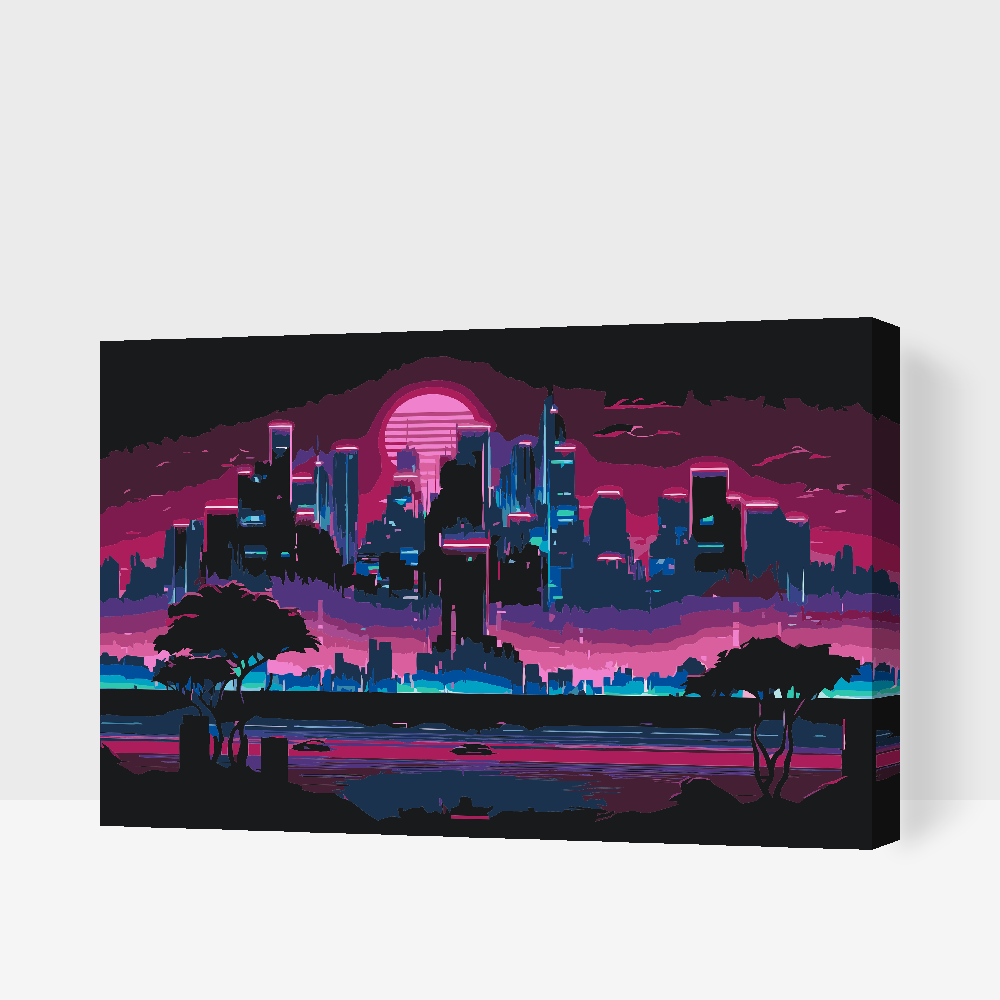 Paint by Numbers - Night City